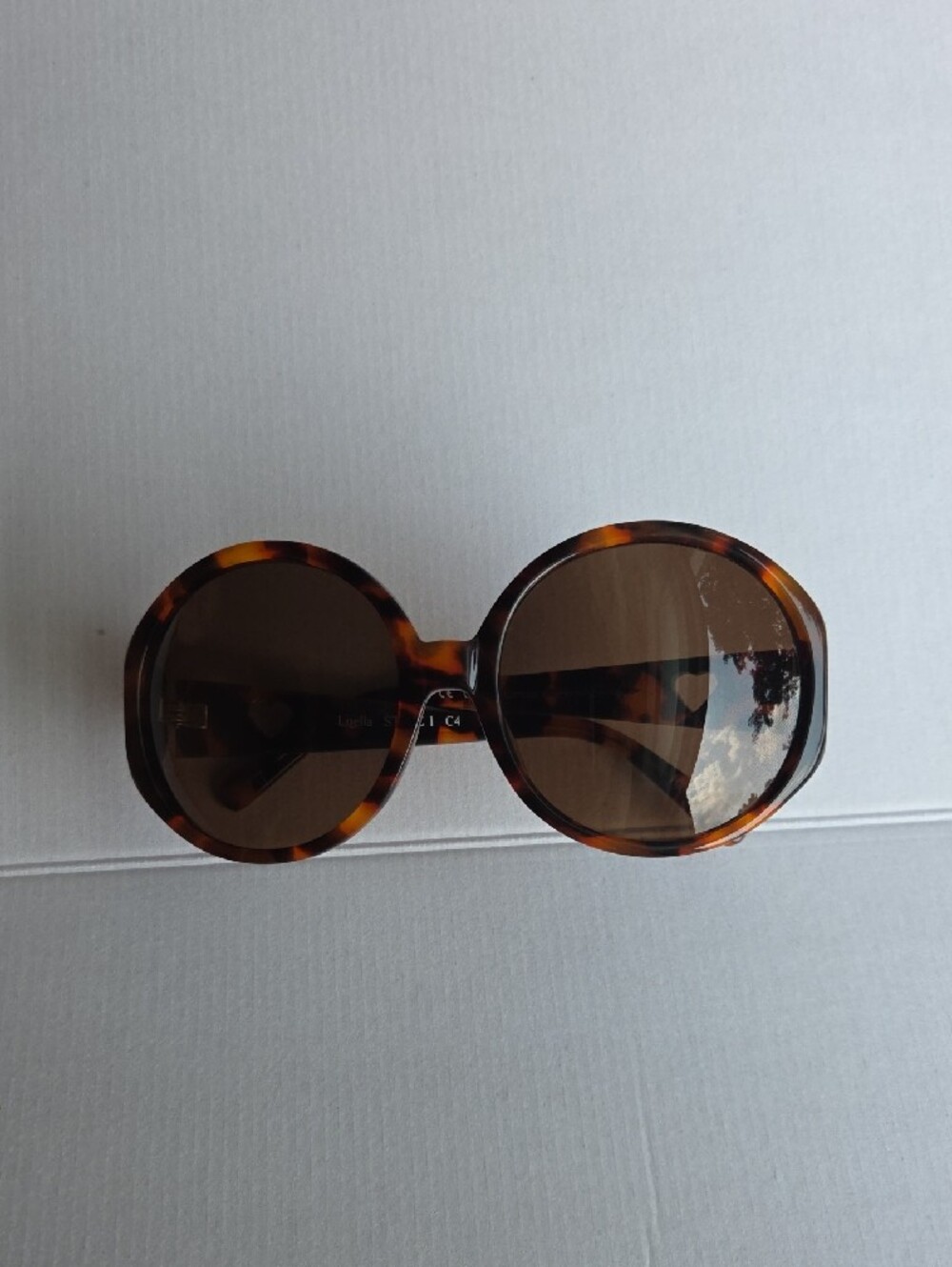 Women's Round Tortoiseshell Sunglasses - Brown Lenses